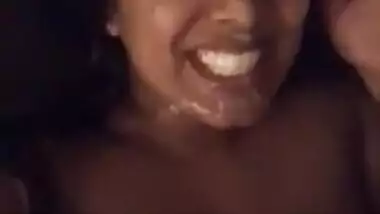 Nri girl facial cum shot