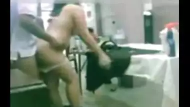 House Wife Fucked Hard In Doggy Style During Work