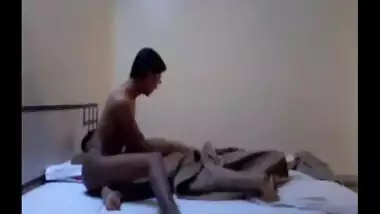 Sexy professor enjoys hardcore sex with a horny college guy