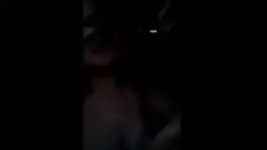Desi mms Indian sex scandal of legal age teenager hotty Mahi in car