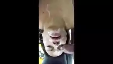 Husband gangbangs his wife with his two friends