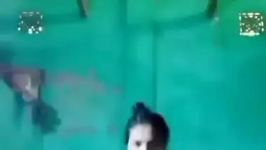 Girlfriend dress change and nude show for lover