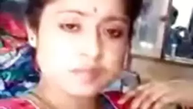 Beautiful Desi XXX wife having fun on a live video call with her lover