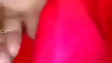 Desi brunette girl obedient while man is touching her XXX parts