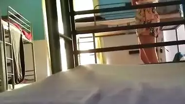 Hot NRI Girl Stripping And Wearing Panty