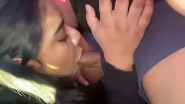 Recording this Desi chick to suck my cock off...