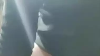 Solo video of Desi housewife masturbating with improvised XXX toy