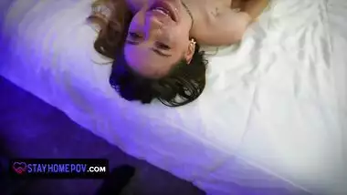 StayHomePOV - Foxy Little Sex Doll Loves Taking Huge Cocks And Stuff Them In Her Throat - Full Scene