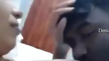 Beautiful IT girl with clean pussy boobs thoppul sucked by black monkey team lead