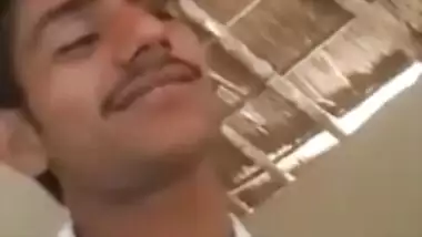 Pathani Couple Outdoor Kissing