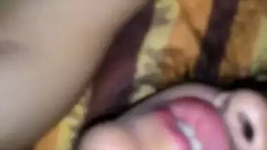 Cute girl hard fucking with loud moans