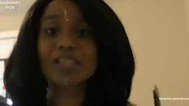 Hindi Aunty Caught Cheating On Husband With Cum...