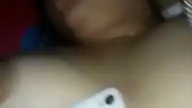 Boudi Showing Her Boobs and Pussy On video call part 3
