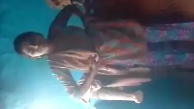 Indian Village Teen Showing Boobs To Lover