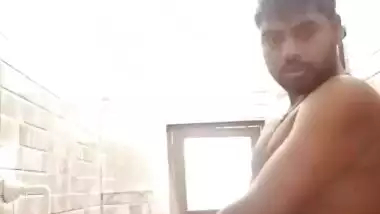 Desi Couple blowjob and Fucking in bathroom
