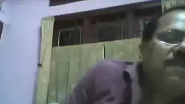 Cumming while her hubby drinking all her love...