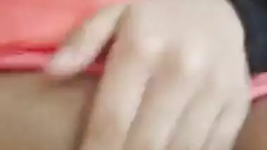 Indian whore spanks spread cunt