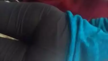 Indian Beauti IN Black Tight Jeans Ass, Butt 