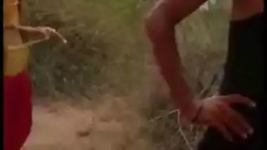 Cheating wife gets outdoor sex, caught red handed and her mms sex