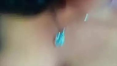 Hot girlfriend topless with cute expressions