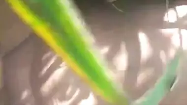 Dehati Bhabi jungle sex with a secret lover MMS