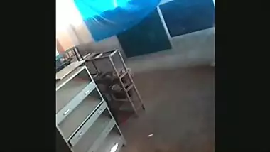 School girl fucked by her teacher in store room