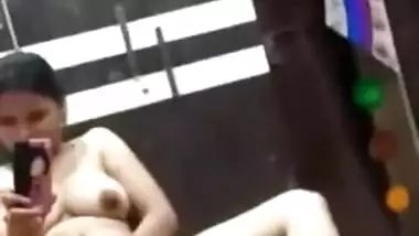 Fingering with moaning, enjoy her moans