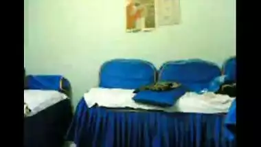 Shy Indian GF Nude & Fucked By BF in Hostel Room Mms Scandal