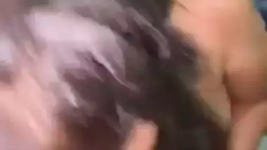 An 18-year-old teen sucks her wild lover’s dick in teen sex