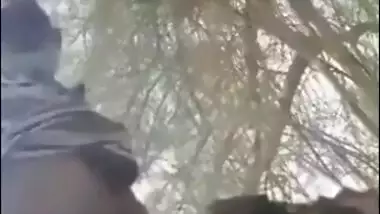 Desi village bhabi fucking outdoor with old father in lw