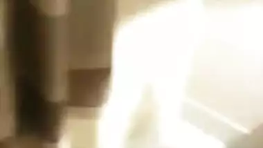 Very sexy and cute booby girl with lover in hotel room , clear Hindi talk,saying not to record
