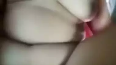 Desi granny moans having XXX slit painfully drilled by younger guy