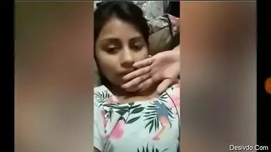 Jia ,Big boobs girlfriend looks hot in video call