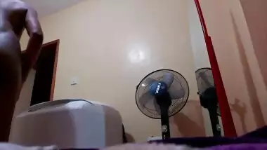 Indian Aunty Chaachee Caught Naked In The Bedroom