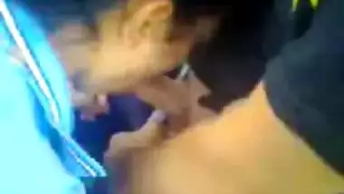 Fucking classmates outdoor