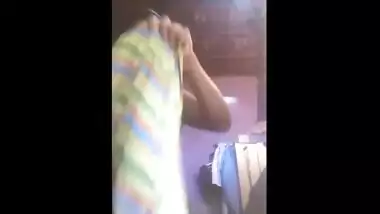 Desi village porn dress change video of big boobs Telangana girl
