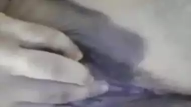 Fully naked teasing show of Desi hottie