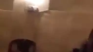 Booby sexy nude girl with her lover MMS video