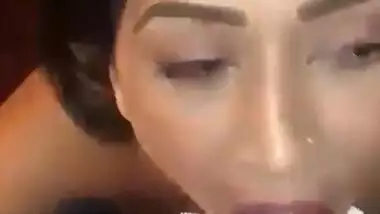 Pakistani slut learning to suck