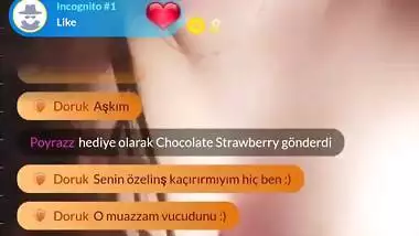 Turkish girl priumum show on tango