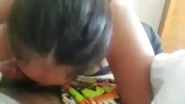 Sexy Punjabi sucking the dick for the first time