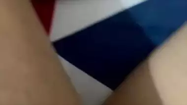 Chubby bhabhi shaved pussy fucking by husband friend