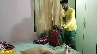 Indian Hot Bhabhi Fucked By Young Handsome Sales Boy! Hindi Hot Sex