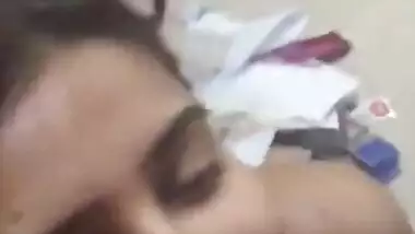 Desi Colg Girlfriend Blowjob & Cumshot in Mouth wid Audio