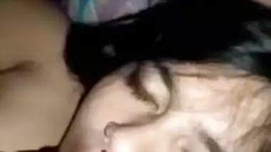 Extremely cute girl giving blowjob so nicely