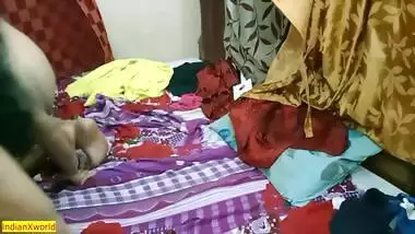 Indian Bengali Boy Getting Scared To Fuck Two Milf Bhabhi !! Best Erotic Threesome Sex