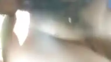 Village girl outdoor MMS fucking video with lover
