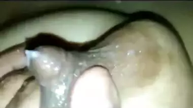 Indian wife tit milked andu pussy fingered