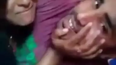 Seductive Indian student looks into the camera with partner filming porn