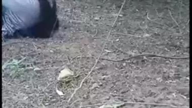 Cheating lewd wife is caught fucking outdoor with tramp, Desi mms XXX sex